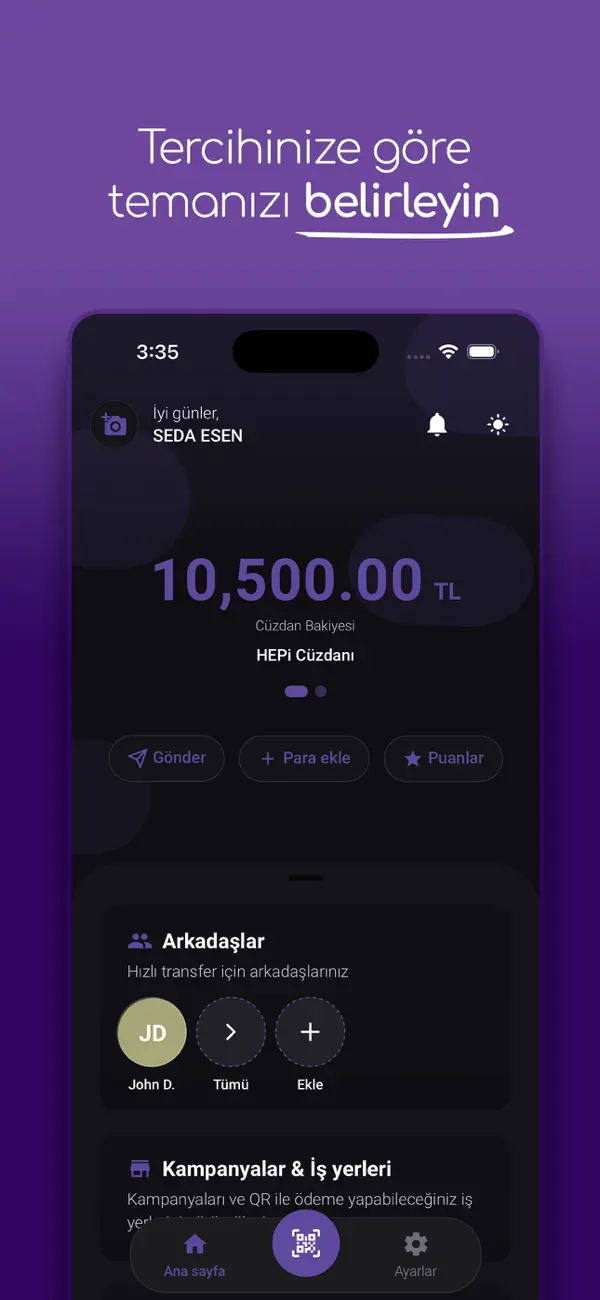 Screenshot #1 pour HEPi – Kıbrıs’ın Mobil Cüzdanı