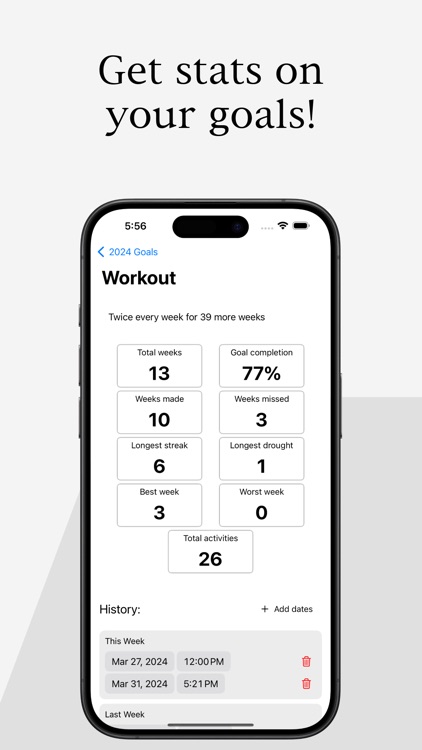 Simply: Goal Tracker