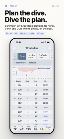 Dive Kit: Deco Planner & Tools Screenshot 1 of 8