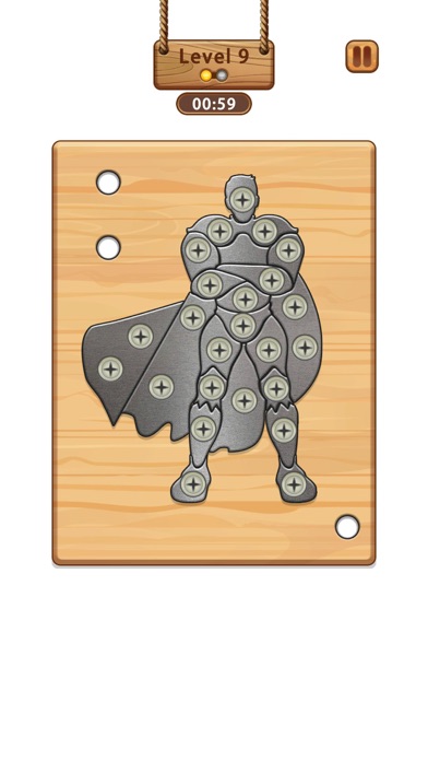 Wood Nuts & Screw Puzzle Screenshot