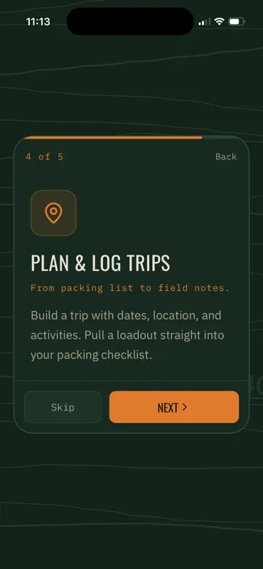 GearBox: Outdoor Gear Tracker screenshot 5 of 9