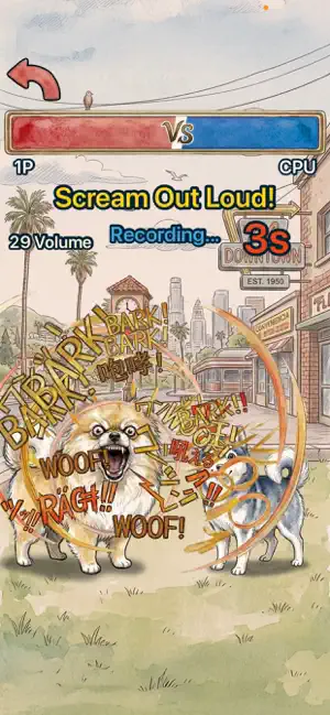 Bark Battle:Scream Dog screenshot 1