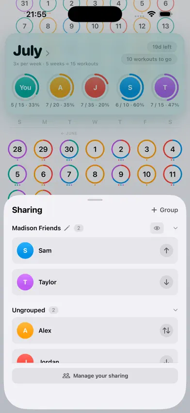 FitnUS Goals screenshot 5