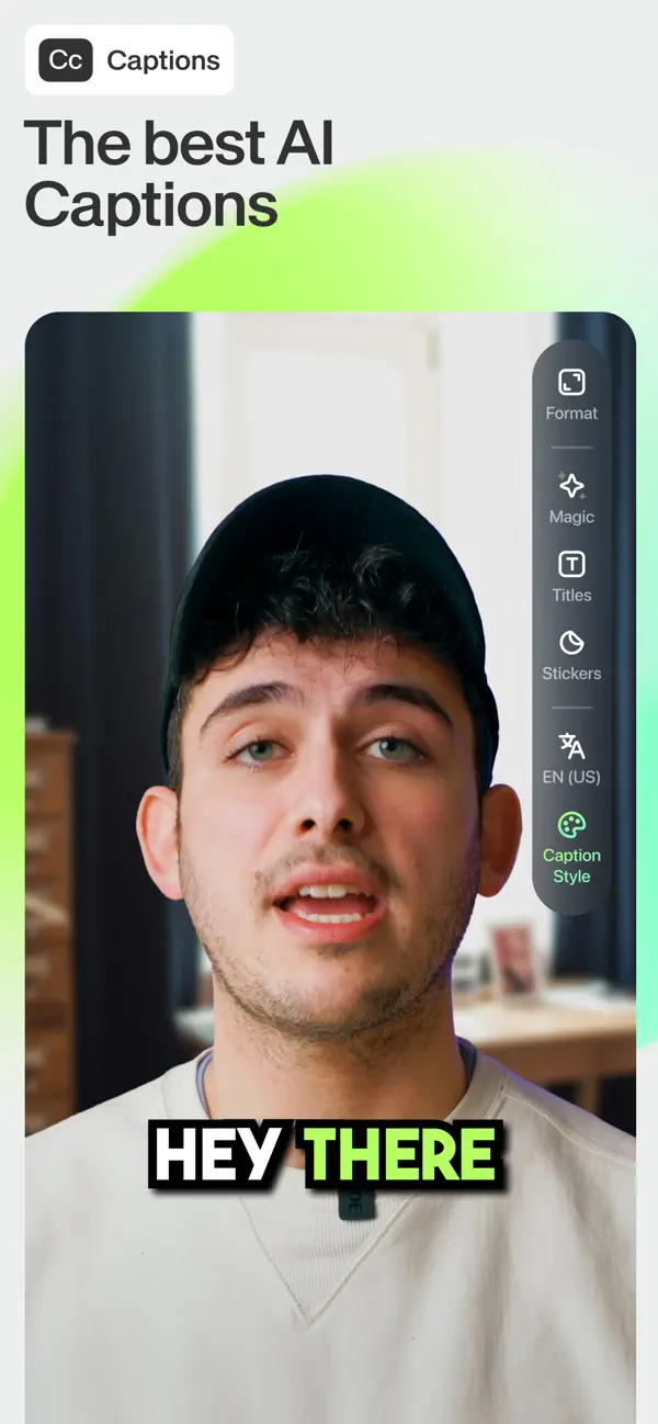 #3. VEED Shorts: AI videos (iOS) Av: VEED Ltd