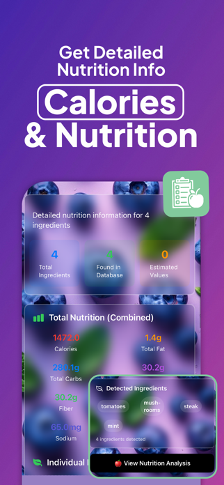 Calorie Tracker: Food Diary Screenshot 2 of 6