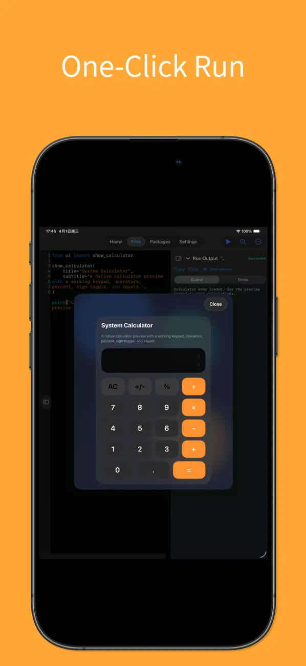 #5. Python Code App - IDE & Editor (iOS) De: 艳 罗