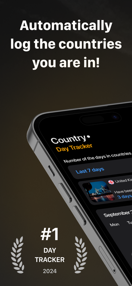 Voygo - Country Days Tracker screenshot 1