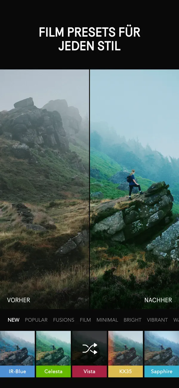 Afterlight — Photo Editor iPhone App Screenshot 1 – Foto & Video