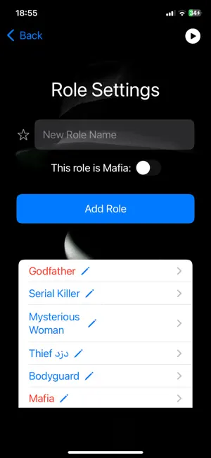 Mafia Role screenshot 2