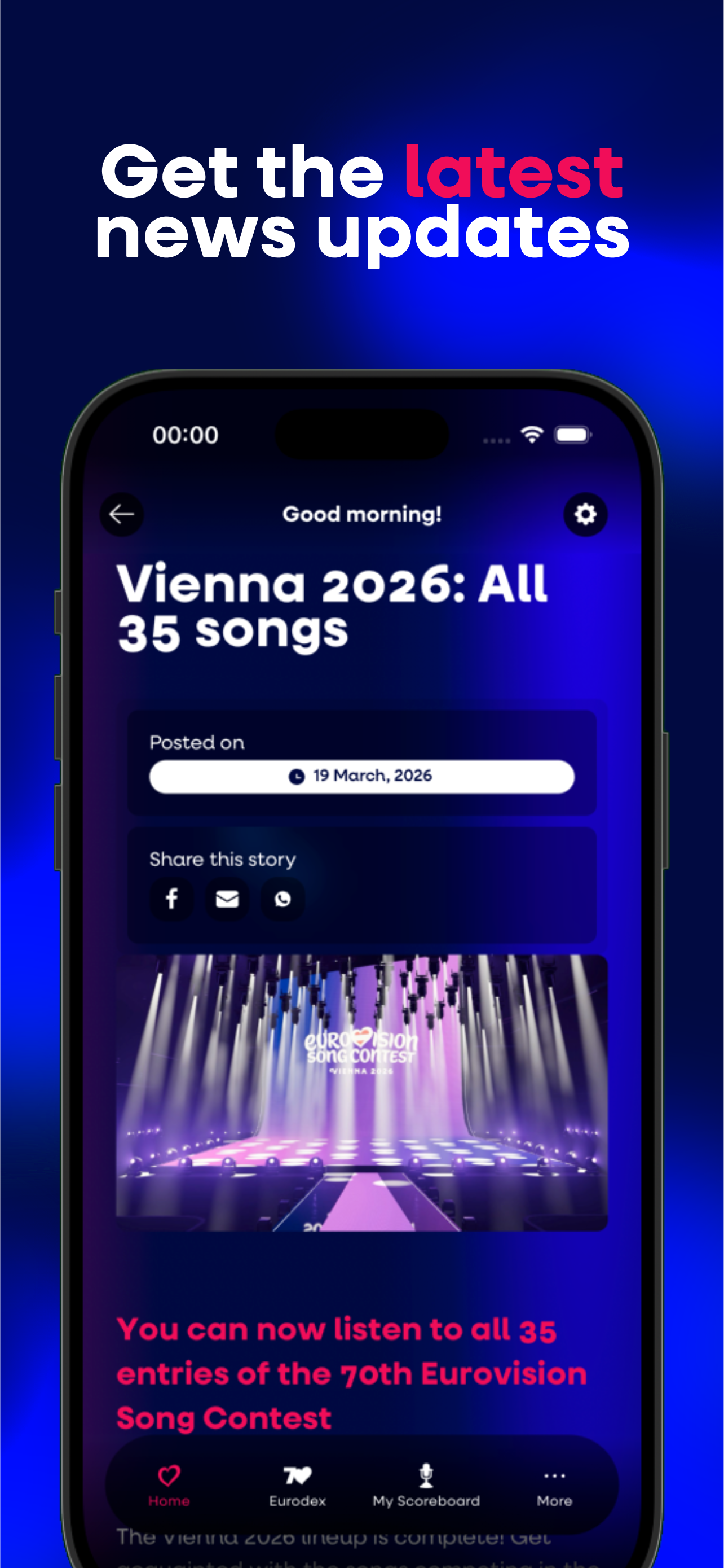Eurovision Song Contest screenshot 4