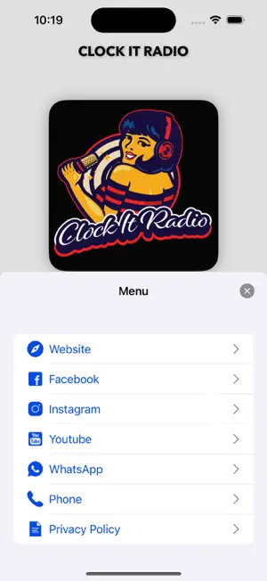 Clock it Radio screenshot 4