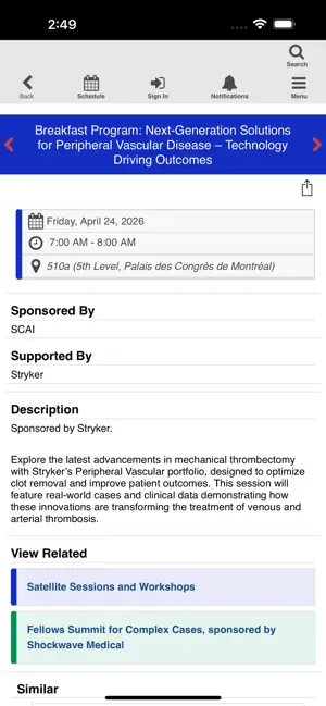 2026 SCAI Scientific Sessions screenshot 2