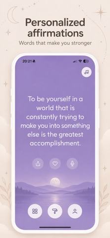 Me: Daily Affirmations Screenshot 3 of 5