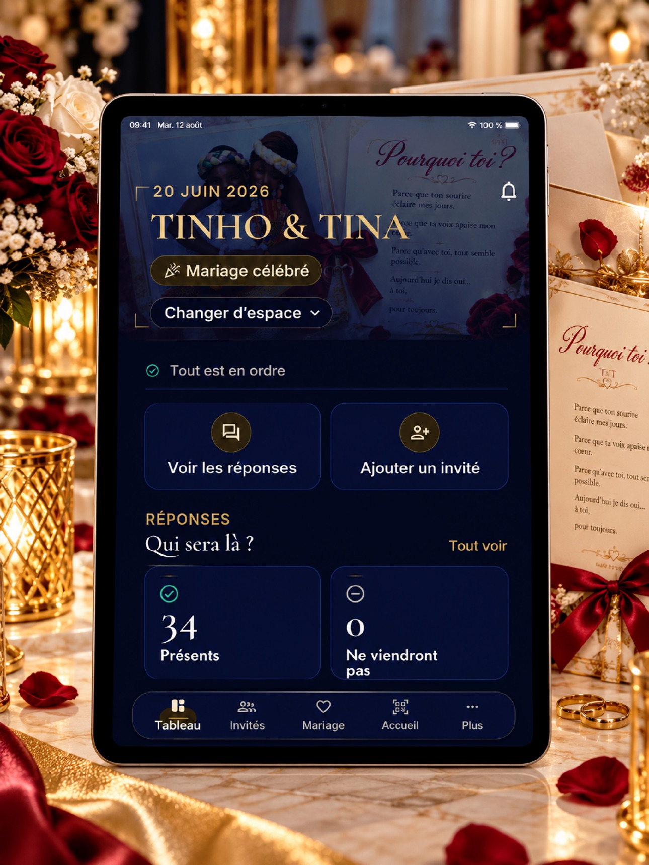 Screenshot 9 of Tchefon — Invitations