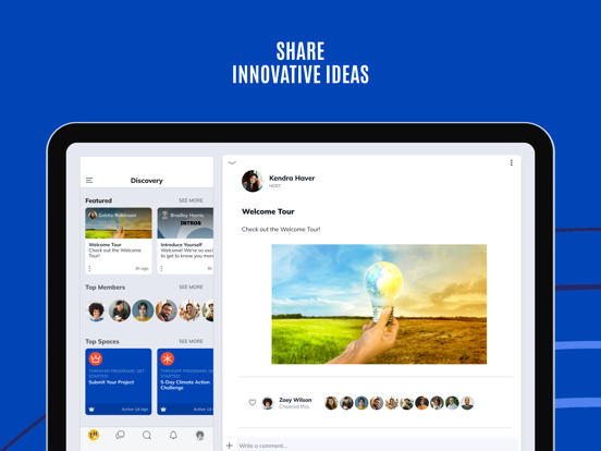 thrHIVEr by United Way iPad screenshot 3 - Social Networking app