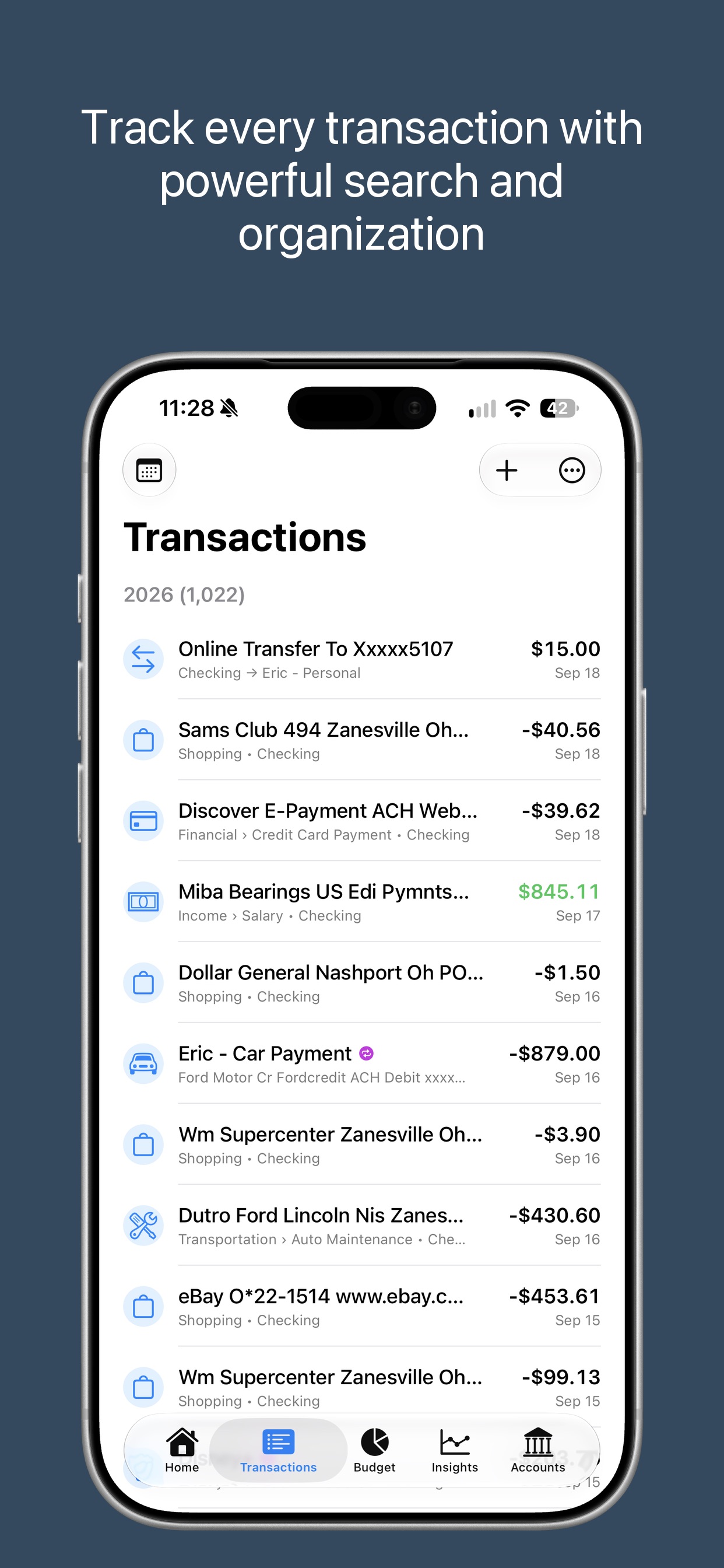Screenshot 2 of BalanceBuddy – Money Tracker