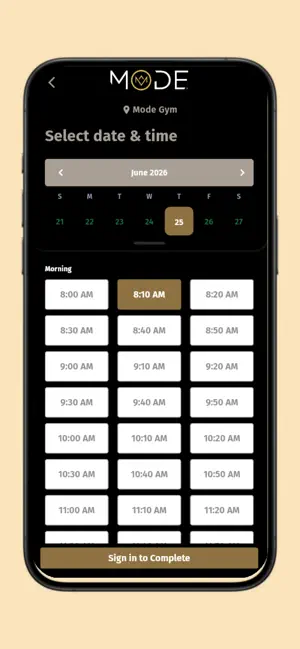 MODE Gym - Mobile screenshot 3