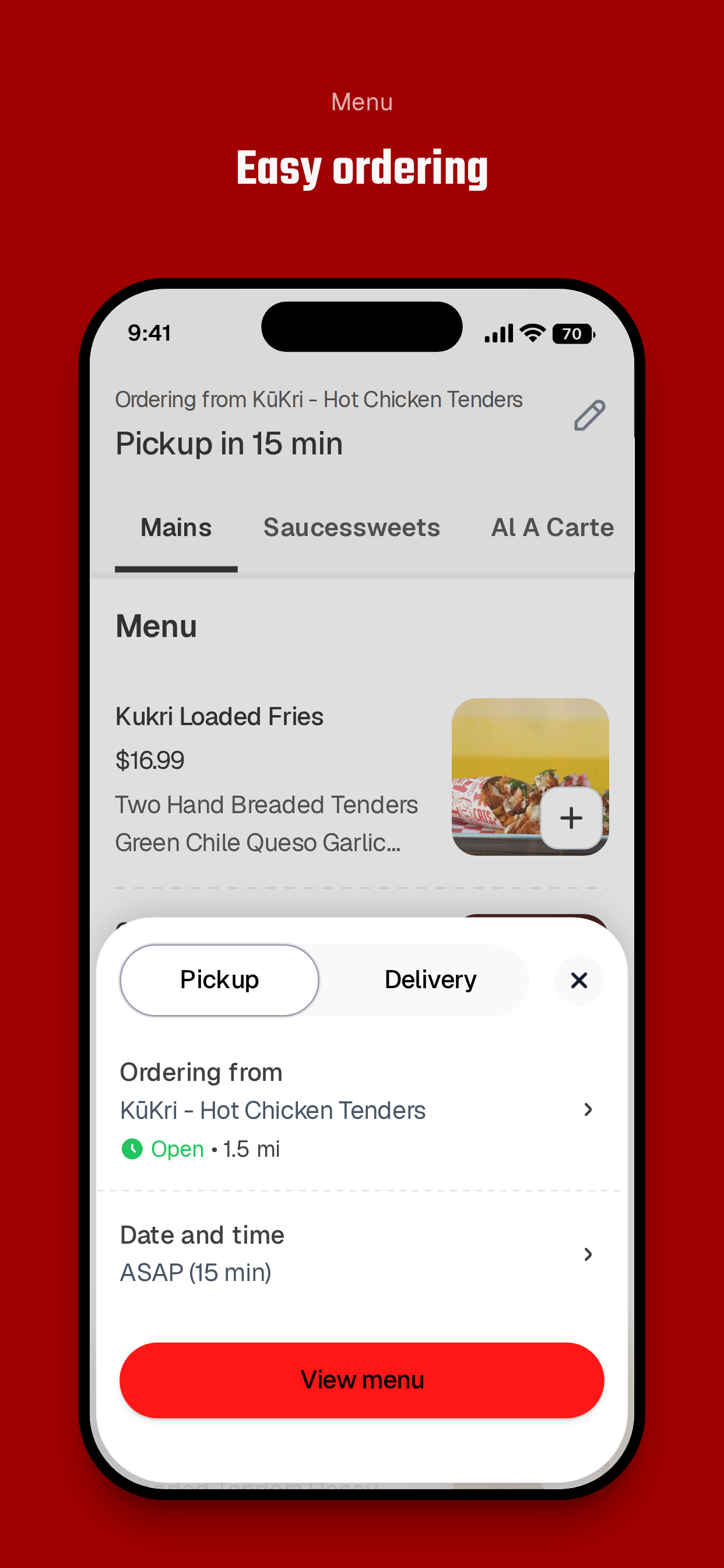 KūKri - Hot Chicken Tenders screenshot 3