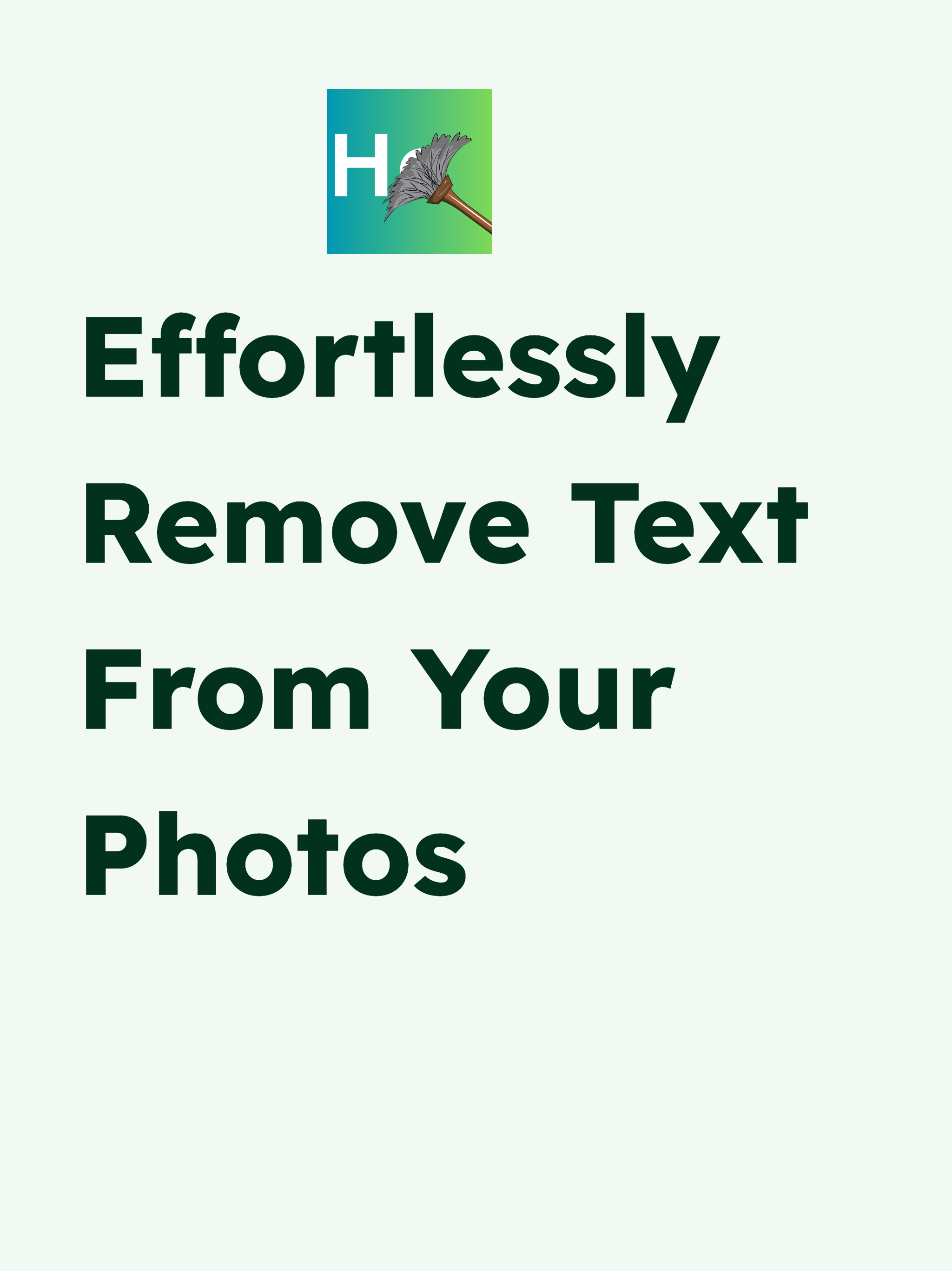 Remove Text From Photo