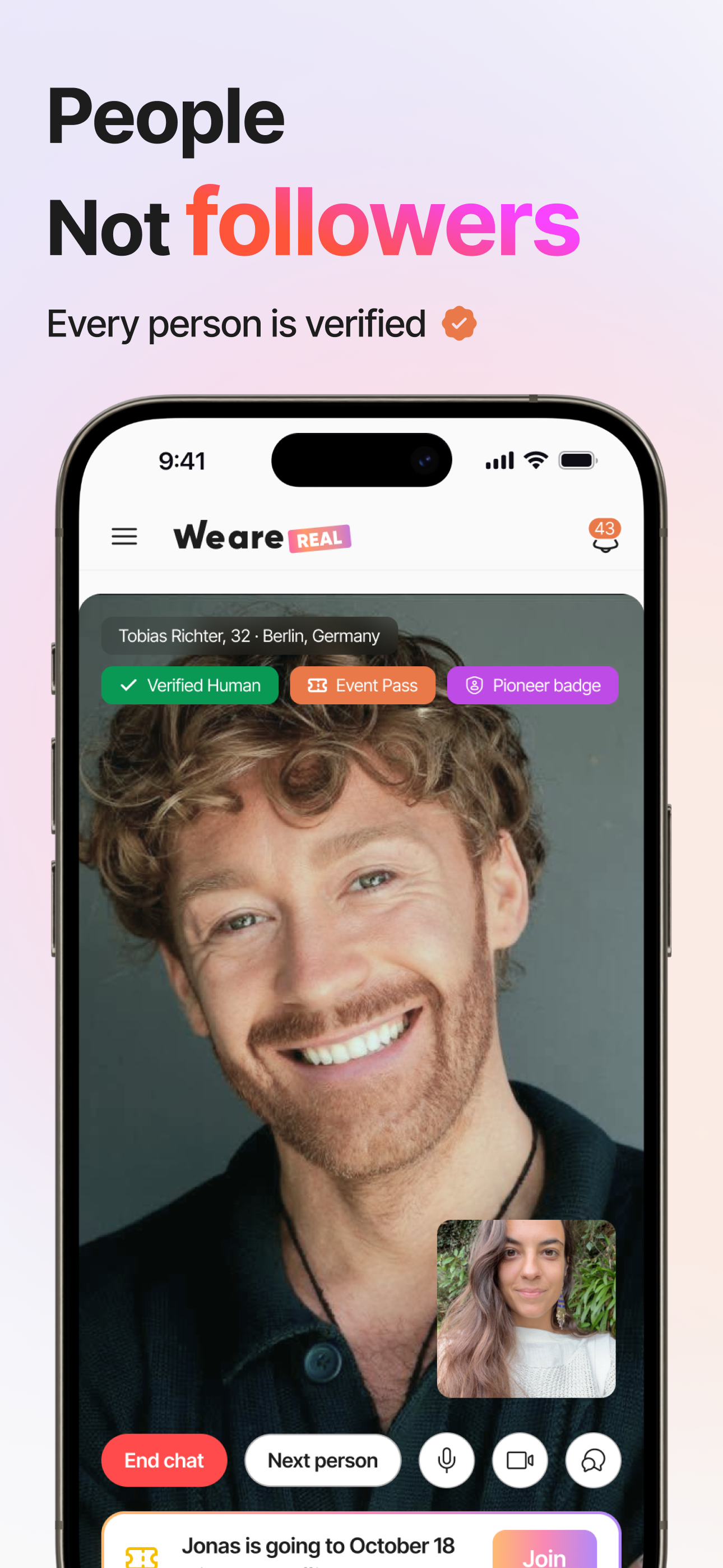 WeAreReal.Make life REAL again