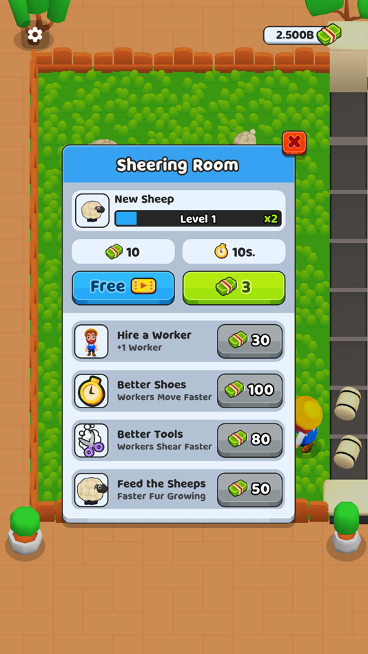 #5. Wool Master Idle: Farm Journey (iOS) 由: UDO GAMES OYUN YAZILIM ANONIM SIRKETI