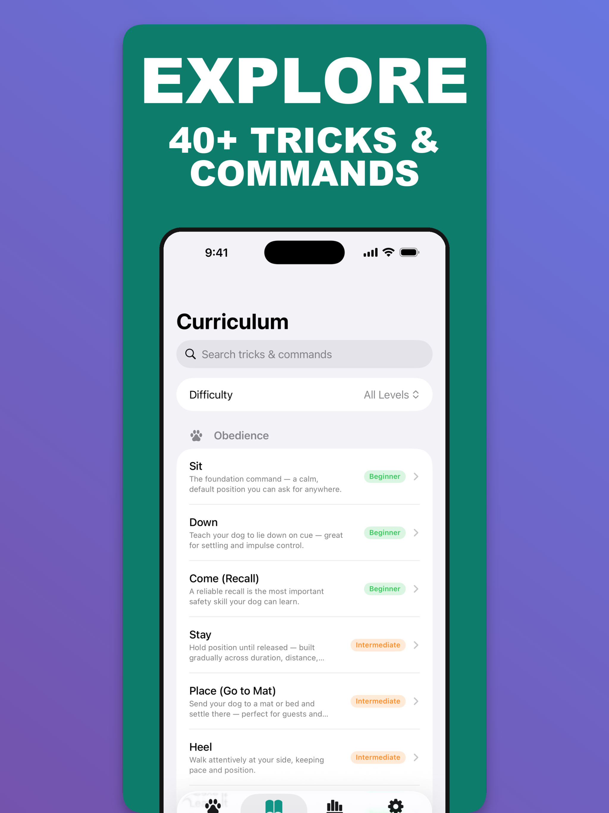 Dog Training & Trick Log screenshot 7