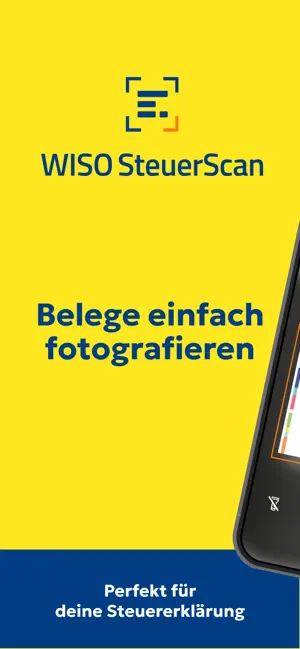 WISO Steuer-Scan iPhone screenshot 1