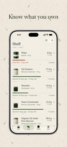 Tama: Matcha Tracker & Recipes Screenshot 2 of 6