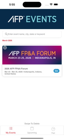 AFP Events Hub Screenshot 2 of 6