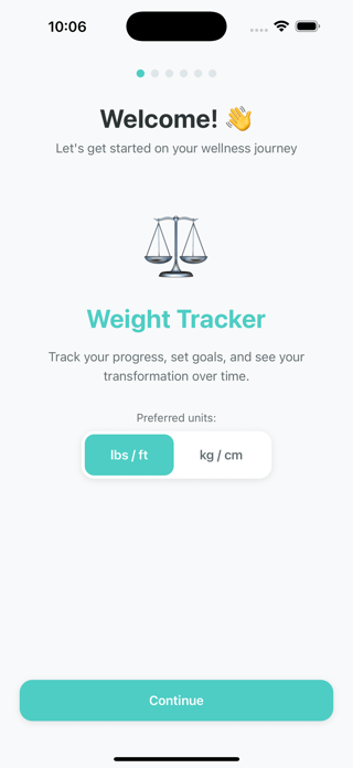 BK Weight Tracker Screenshot 1 of 7