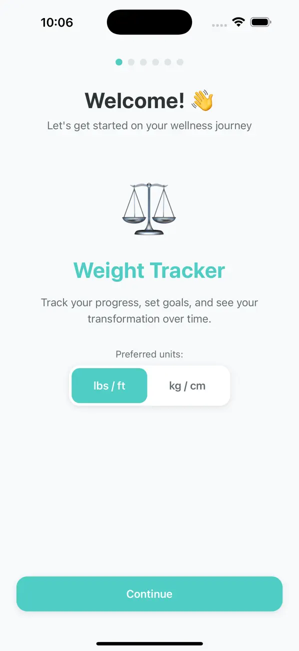 Screenshot #1 pour BK Weight Tracker