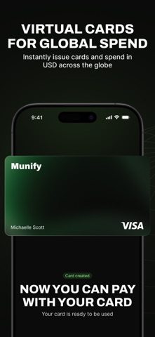 Munify - Global Money Account Screenshot 3 of 7