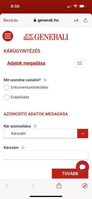 Generali Ügyfélpont screenshot 4
