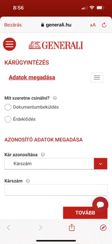App screenshot