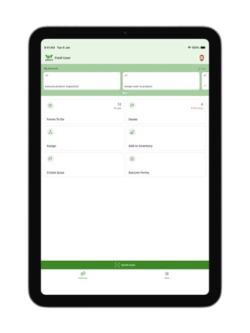Connected Safety iPad screenshot