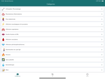 Cotation Kiné 2025 iPad screenshot
