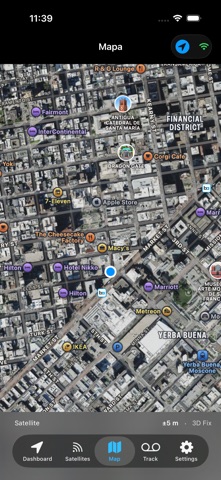 MyFixes - GPS Information Screenshot 3 of 4