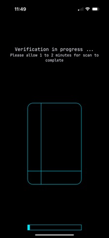 authenticated.ai Vault iPhone screenshot