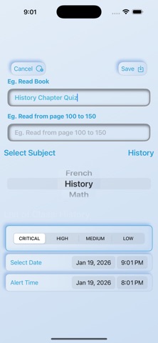 Assignment Organizer screenshot