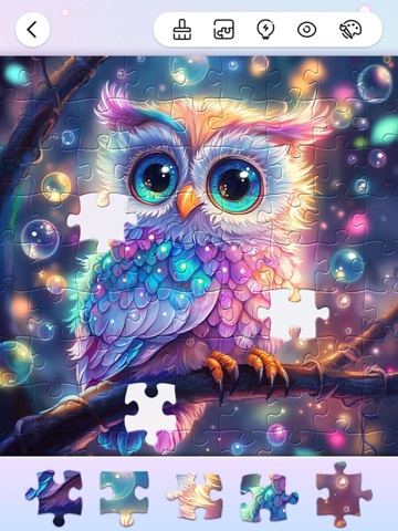Fantasy Jigsaw iPad screenshot