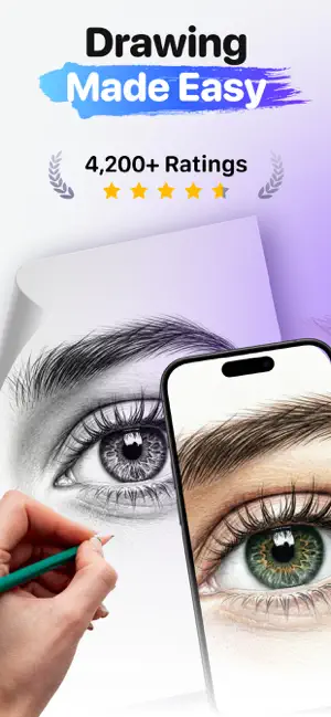 ARtie Lab: AR Drawing & Sketch iPhone screenshot 1