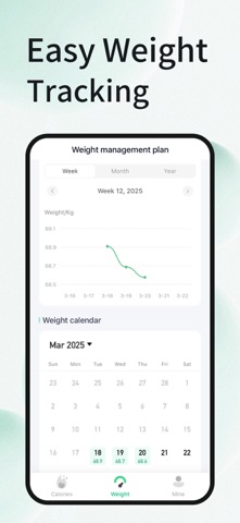 Cal Fit-Food Calorie Counter iPhone screenshot