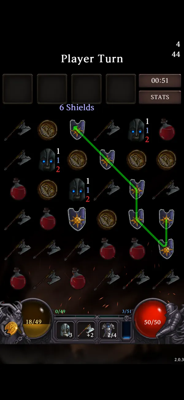 #4. Dungeon Tracer (iOS) Podle: sang wook Jang