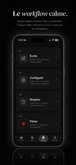 Screenshot von CalmShot auf dem iPhone 4