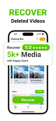 Video Recovery - Swipe Clean screenshot 1
