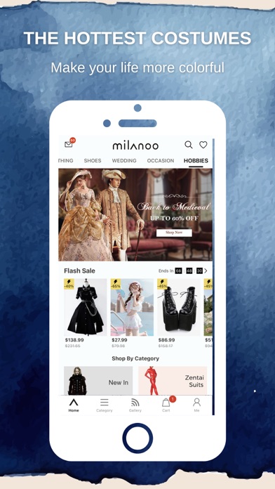 Milanoo Fashion Shopping Screenshot