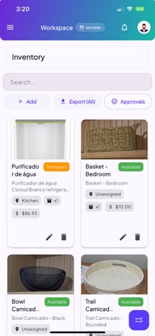 Rent Radar Admin screenshot