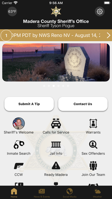 Madera County Sheriff Screenshot