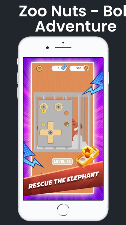 Zoo Nuts - Bolt Adventure screenshot-3