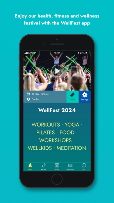 WellFest Ireland Screenshot